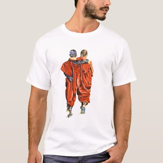 buddhistische Mönche T-Shirt (Vorderseite)