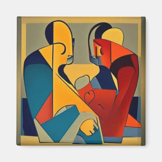 Buddhistische Mönche umwandeln Magnet (Vorne)