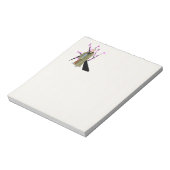 Buddhistische Mönchsfrau Notizblock (Rotiert)