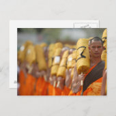Buddhistische Mondpostkarte Postkarte (Vorne/Hinten)