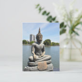 Buddhistische Postkarte - Sri Lanka (Stehend Vorderseite)