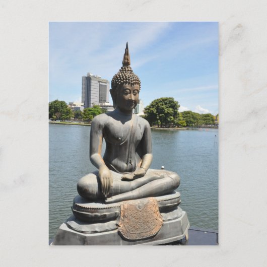 Buddhistische Postkarte - Sri Lanka (Vorderseite)
