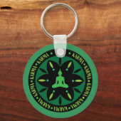 Buddhistische Religion Karma - Buddhismus - sechs Schlüsselanhänger (Vorderseite)