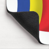 Buddhistische Religionsflagge Mauspad (Ecke)