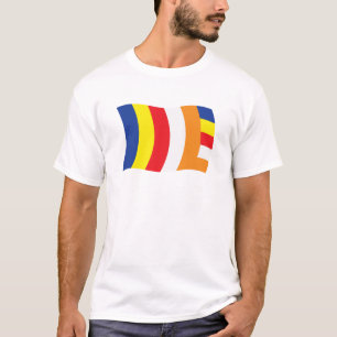 Buddhistische Religionsflagge-Shirt T-Shirt