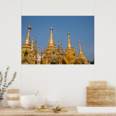 Buddhistische Schreine Poster (Küche)