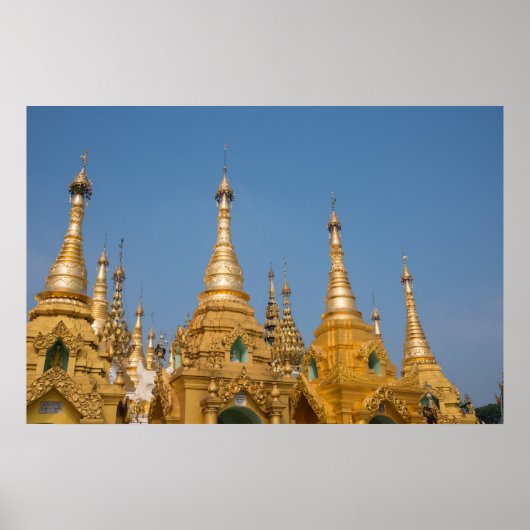 Buddhistische Schreine Poster (Vorne)