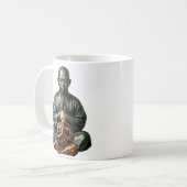 Buddhistische Spiritualität Kaffeetasse (Vorderseite Links)