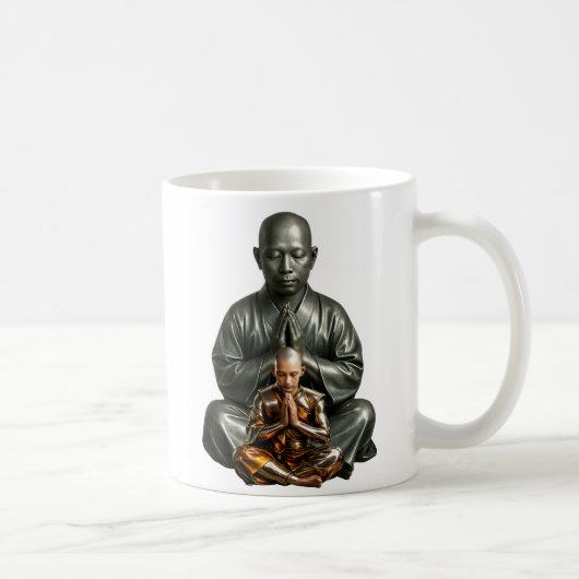 Buddhistische Spiritualität Kaffeetasse (Rechts)