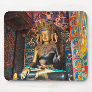 Buddhistische Statue im Litang-Kloster Mousepad