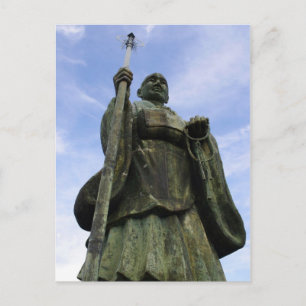 Buddhistische Statue Imayama Kobo Daishi Postkarte