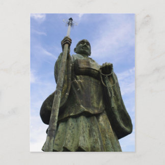 Buddhistische Statue Imayama Kobo Daishi Postkarte