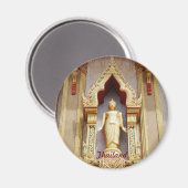 Buddhistische Statue Magnet (Vorderseite/Rückseite)