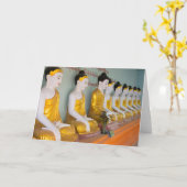 Buddhistische Statuen in Umin Thounzeh Karte (Gelbe Blume)