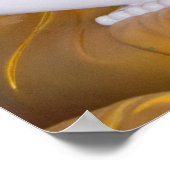 Buddhistische Statuen in Umin Thounzeh Poster (Ecke)