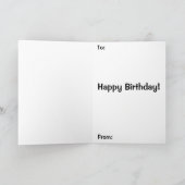 Buddhistische Tabby-Medizin-Katze Karte (Innenseite)