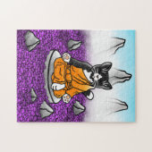 Buddhistische Tuxedo-Medizin Puzzle (Horizontal)