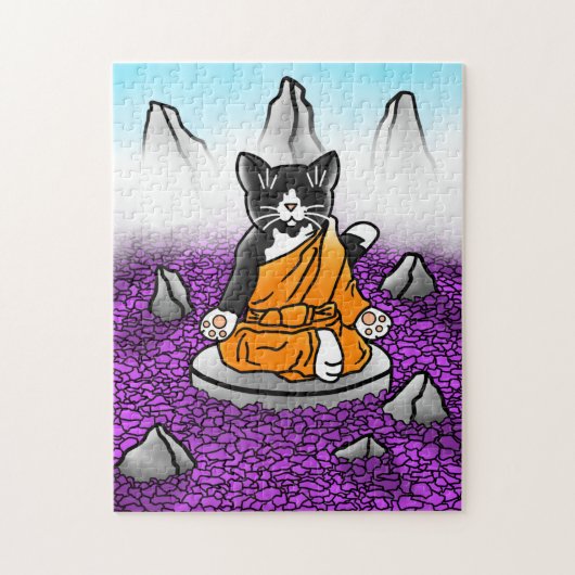 Buddhistische Tuxedo-Medizin Puzzle (Vertikal)