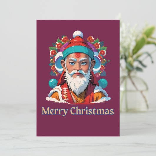 Buddhistische Weihnachten (Stehend Vorderseite)