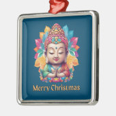 Buddhistische Weihnachten Ornament Aus Metall (Links)