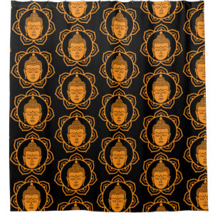 buddhistische Wohngestaltung Duschvorhang