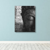 buddhistische Worte der Weisheit Leinwanddruck (Insitu (Holzboden))