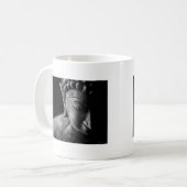 Buddhistischer Ausdruck Kaffeetasse (Vorderseite Links)