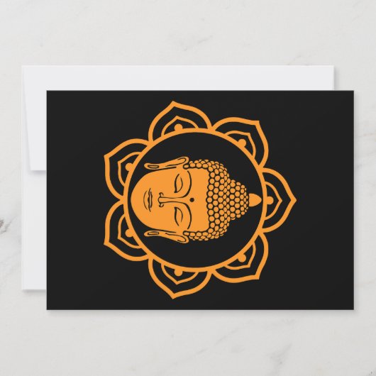 Buddhistischer Bodhi-Tag Karte (Vorderseite)