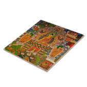 Buddhistischer Buddhismus Buddhas, der Boho Fliese (Seite)