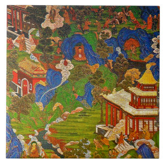 Buddhistischer Buddhismus Buddhas, der Boho Fliese