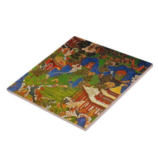 Buddhistischer Buddhismus Buddhas, der Boho Fliese (Seite)