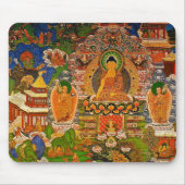 Buddhistischer Buddhismus Buddhas, der Boho Mousepad (Vorne)