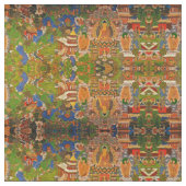 Buddhistischer Buddhismus Buddhas, der Boho Stoff (Nahaufnahme)