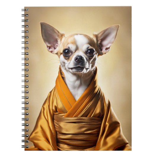buddhistischer Chihuahua Notizblock (Vorderseite)