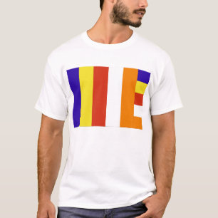 Buddhistischer Flaggen-T - Shirt