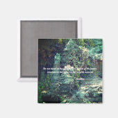 Buddhistischer Inspirationsmagnet Magnet (Vorderseite/Rückseite)