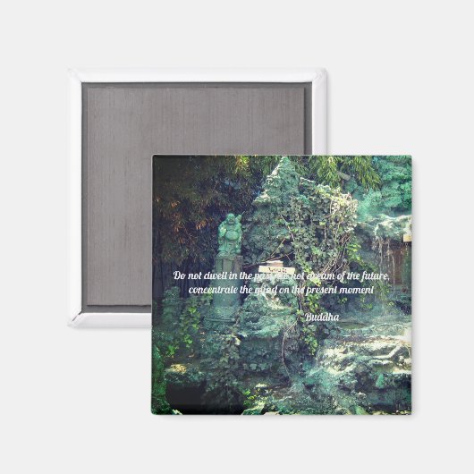 Buddhistischer Inspirationsmagnet Magnet (Vorderseite/Rückseite)