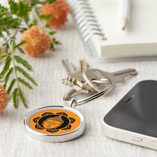 Buddhistischer Juwelier Schlüsselanhänger (Seite)