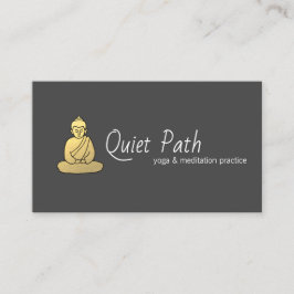 Buddhistischer Mindfulness-Lehrer Visitenkarte