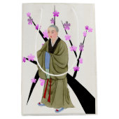 Buddhistischer Mönch-Geschenktasche Mittlere Geschenktüte (Vorderseite)