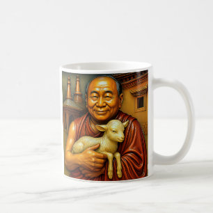 Buddhistischer Mönch Kaffeetasse