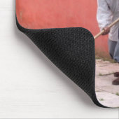 Buddhistischer Mönch-Mauspad Mousepad (Ecke)