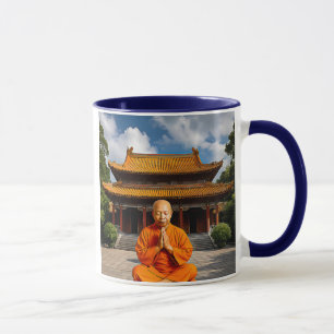 Buddhistischer Mönch Tasse