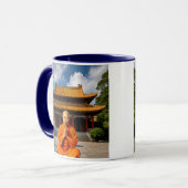 Buddhistischer Mönch Tasse (Vorderseite Links)