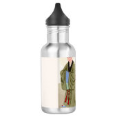 Buddhistischer Mönchswasserflasche Edelstahlflasche (Links)