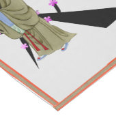 Buddhistischer Mönchtisch Kurzer Tischläufer (Ecke)