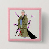 Buddhistischer Monk Button (Vorderseite)
