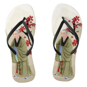 Buddhistischer Monk Flip Flops Badesandalen