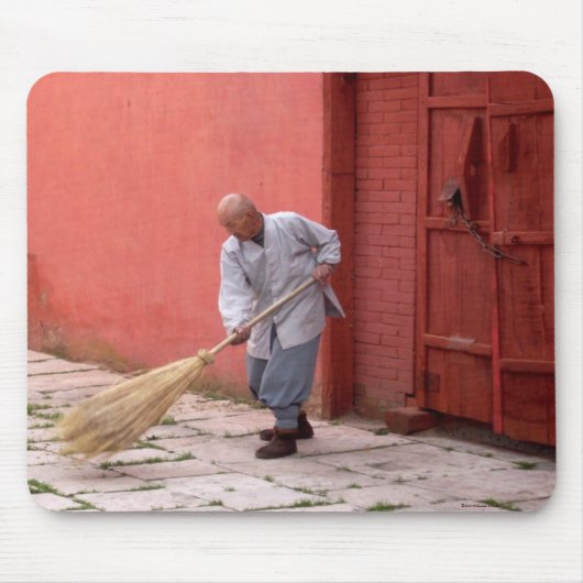 Buddhistischer Monk Mousepad (Vorne)