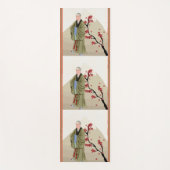 Buddhistischer Monk Yoga Mat Yogamatte (Vorderseite)